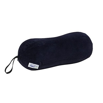 Tempur-Pedic Memory Foam Travel Pillow, Peanut-Shaped Lumbar Support for Neck &