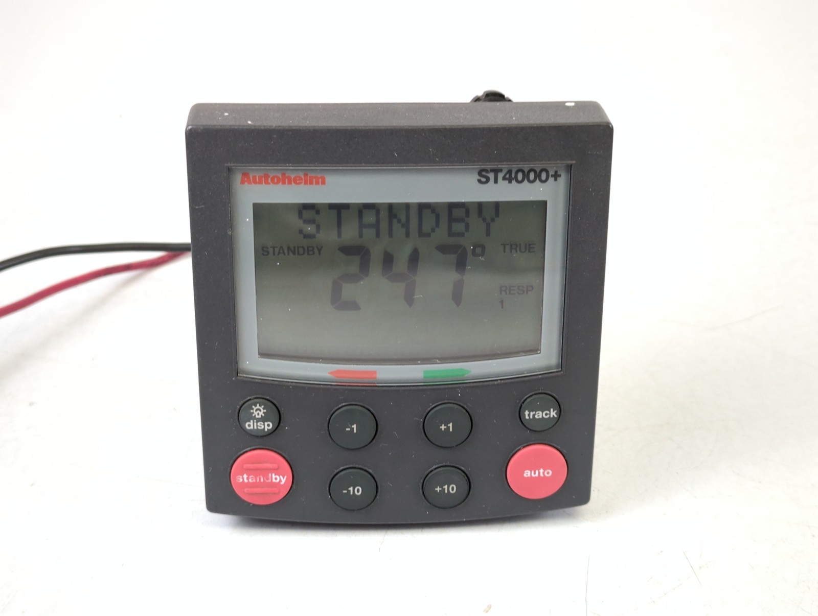 Raymarine Raytheon ST4000+ A12006 Wheel and Tiller Autopilot Control Display