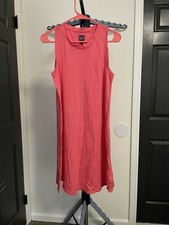 GAP Women's Pink Sleeveless Knit Tank Dress