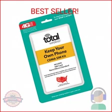 Total Wireless Keep Your Own Phone 3-in-1 Prepaid SIM Kit