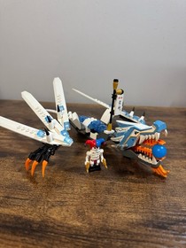 LEGO NINJAGO Ice Dragon Attack 2260 Set 158 Pieces w/ Zane Ages 7-14 Boxed