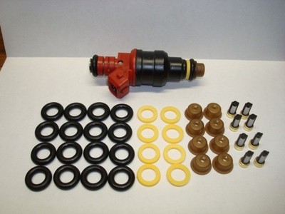 Kit De Reparación De Inyectores Bosch EV1 Para Ford F150 1991-2002 (4.6L, 5.4L) | 40 Piezas Con Juntas Y Filtros