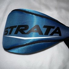 Strata Golf 3 Fairway Wood Head Cover Men Golf Club Cover Blue Black EUC