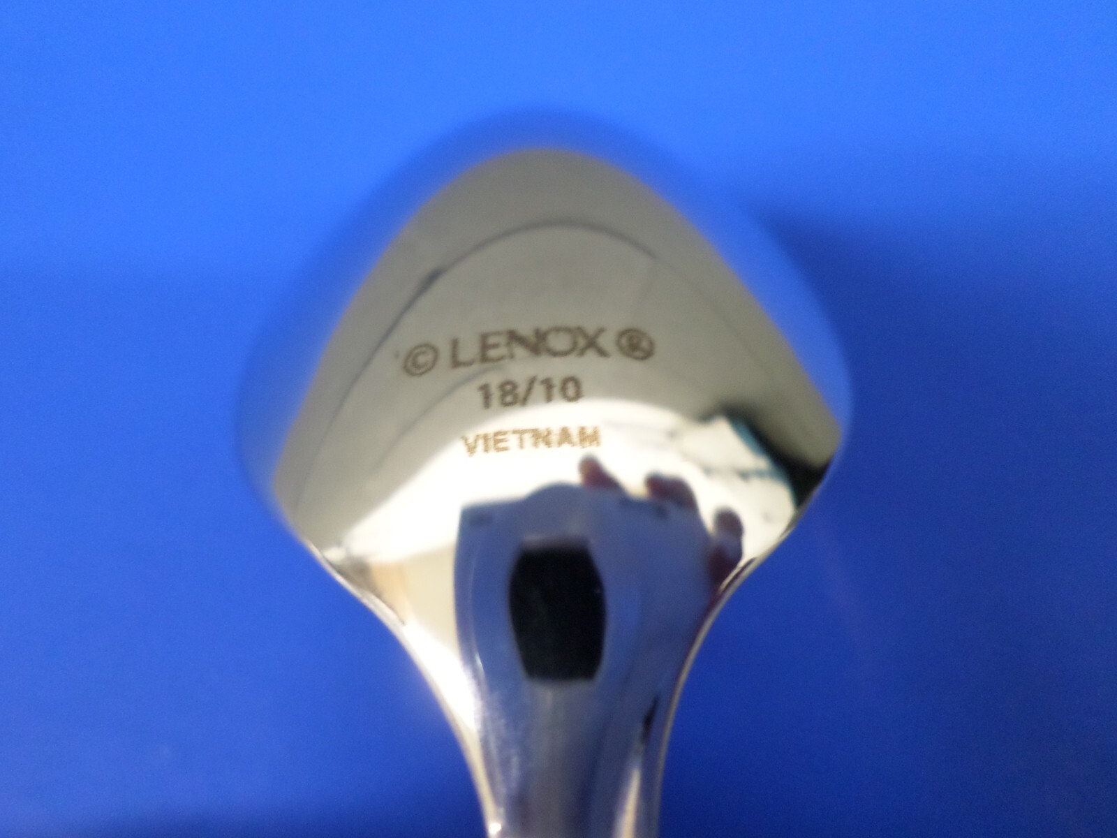 8 Lenox SUMMERVILLE Glossy Swirled Lines Stainless 18/10 Flatware SOUP SPOONS eBay
