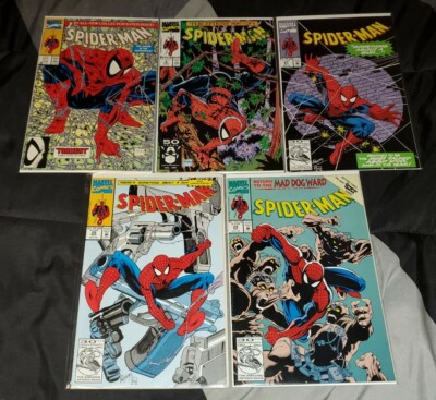 Spider-Man #-1, 1-4, 6-8, 16-18, 20-29, 32, 40, 46, 47,