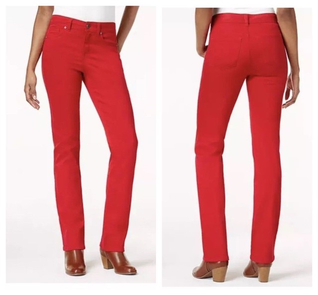 style co petite jeans tummy control