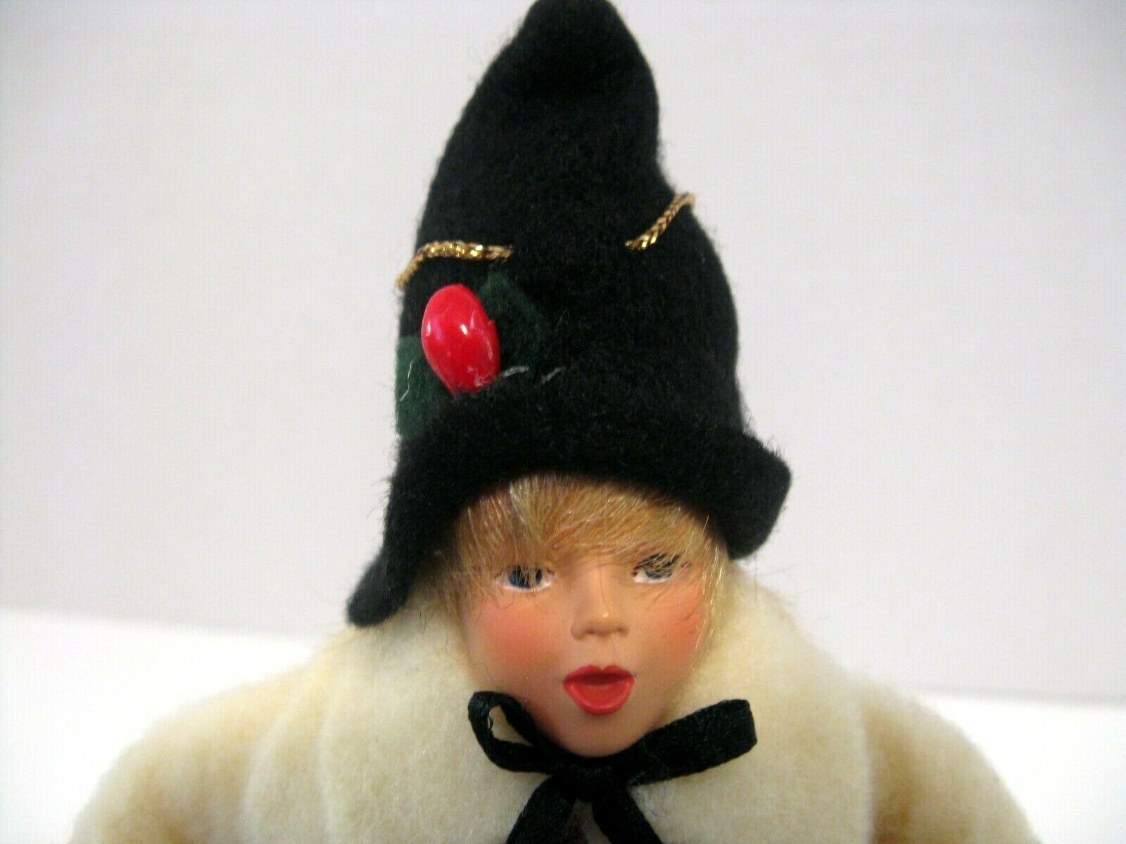 TJ's Christmas Pair Boy & Girl 9" Dolls Ornaments NOS w/Tags 905759 eBay