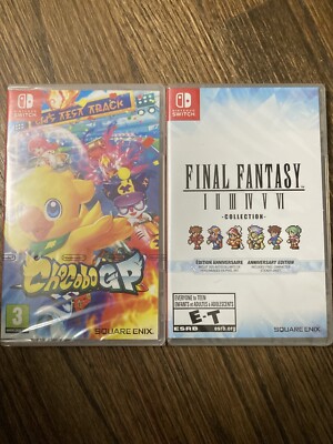 Final Fantasy I-VI Pixel Remaster Collection Anniversary Edition Chocobo Gp Race