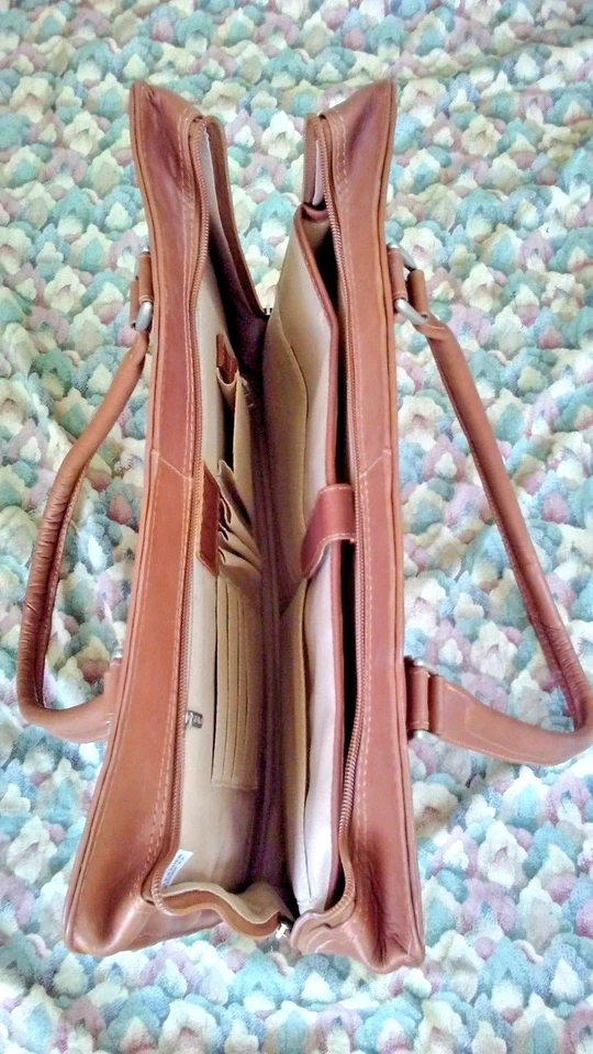 Bolso de Hombro Piel Colombia Cuero Mujer Viaje Vintage Marrón Foto 4 de 4