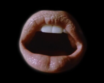 Angelina Jolie O-Face Lips From Hackers Age 20 #1 ENHANCED Print  AJILH01