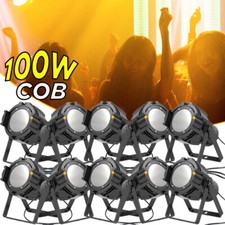100W COB LED Par Can Light DMX Stage DJ Audience Blinder Light Party Lighting US