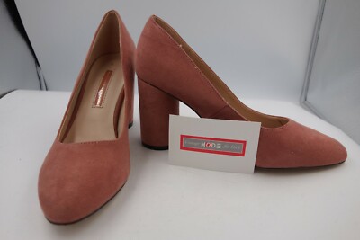 ES0637 Damen Pumps von Dorothy Perkins, altrosa, Gr. UK4