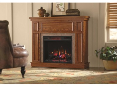 Home Decorators Collection Electric Fireplace Convertible Mantel