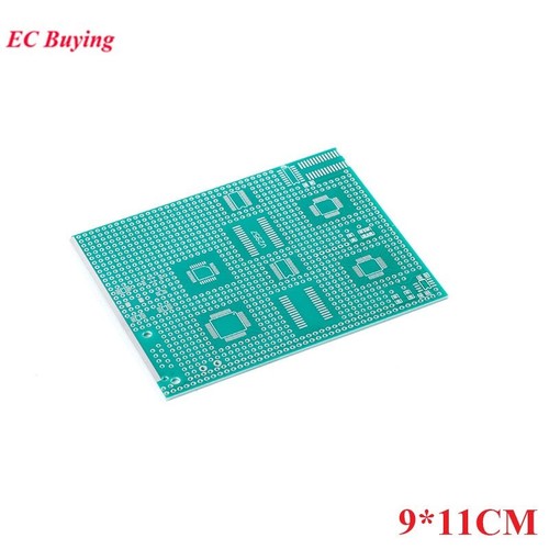 9*11CM Einseitig Transfer Platine Adapter PCB Pinboard SMD DIP Pin IC Testplatte - Bild 1 von 6