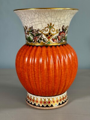 Dahl Jensen Vase D J Copenhagen Denmark Porzellan selten