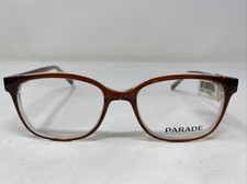 Parade Eyewear 1583 BROWN 52-18-135 Plastic Full Rim Eyeglasses Frame 5567