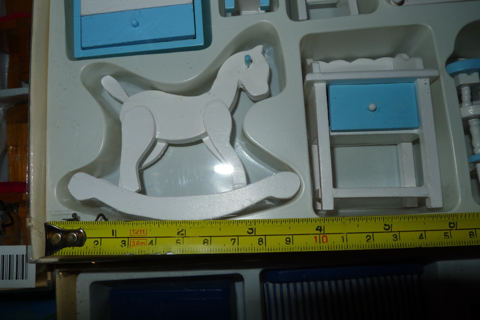 Dolls House furniture bundle clock rocking horse chair NEW Hickleton