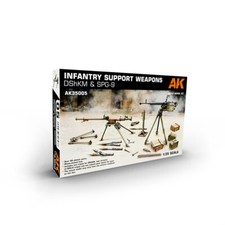 Infantry Support Weapon Set 1: DShKM & SPG-9 1:35 Plastic Model Kit