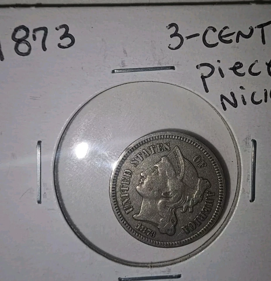 1873 Three Cent Nickel - Image 2 of 4
