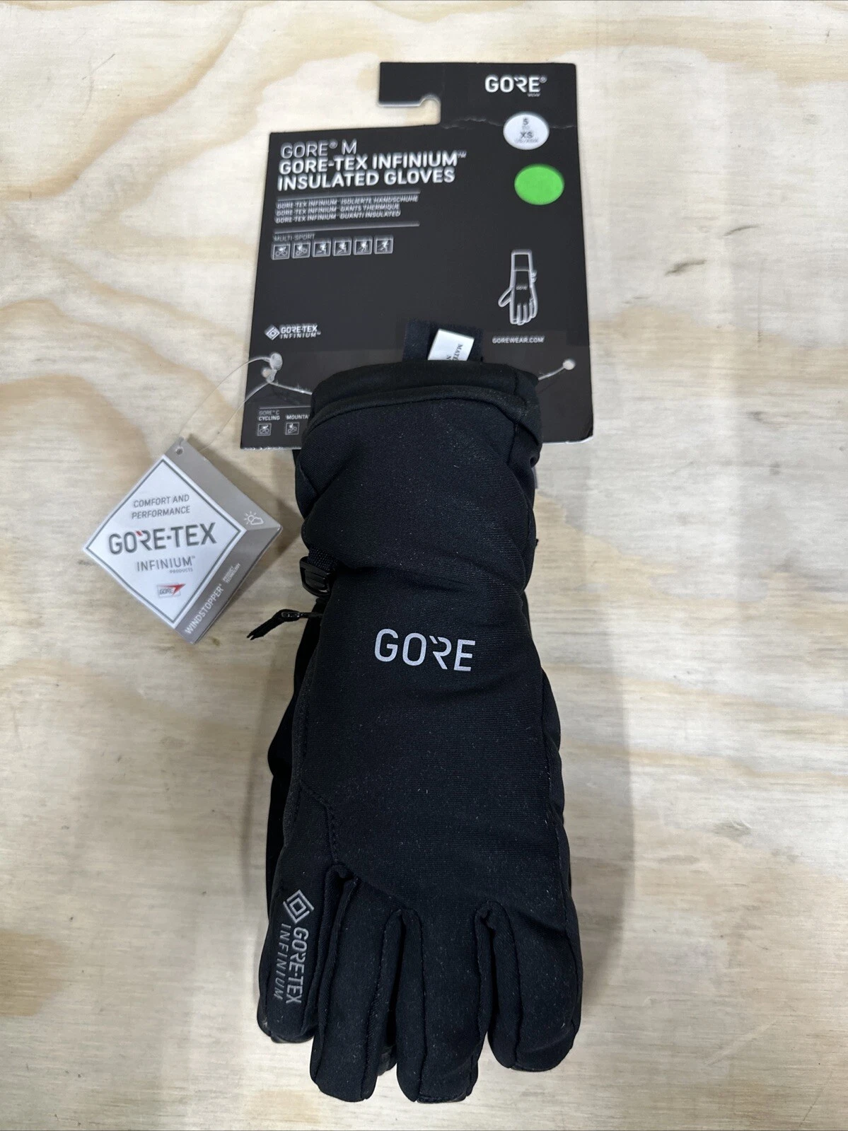 Gore Gore-Tex Infinium Insulated Gloves XS Men’s