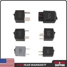 10-20 Amp Continuous New Fuel Pump Relay Bypas Master 6pecs Kit Plastic 9038