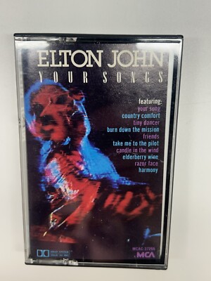 Elton John: Your Songs (Cassette, 1985, MCA Records) Pop, Rock