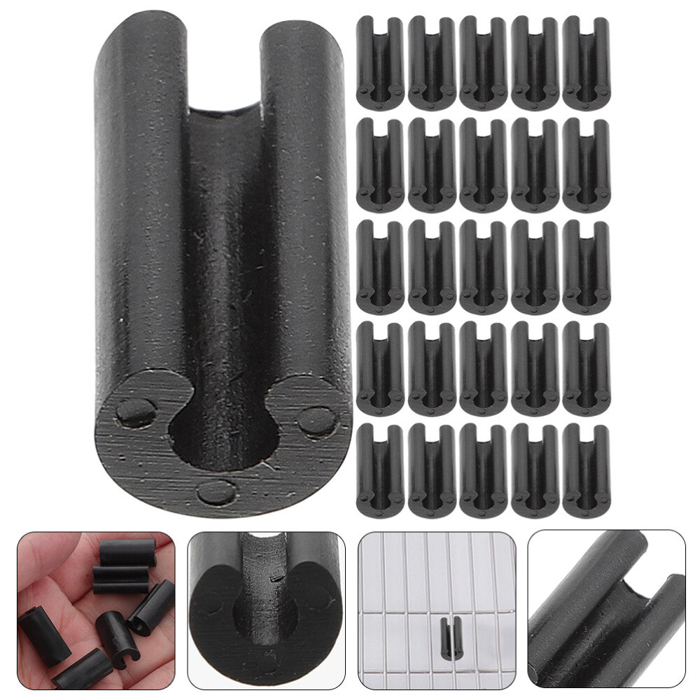 200pcs Furniture Wire Glider Sink Grate Feet Plastic Protector Grate