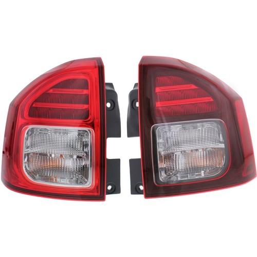 Fit for 20142016 Jeep Compass Driver & Passenger Side 1Pair Tail Light