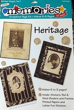 Frances Meyer, Inc. Memories Scrapbook Page Kit Heritage