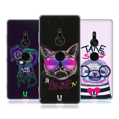 HEAD CASE DESIGNS HIP ANIMALS SOFT GEL CASE FOR SONY PHONES 1