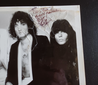 最終 ⭕️期間限定⭕️Randy Rhoads 直筆サイン 証明書付 RANDY RHOADS SIGNED /AUTOGRAPH QUIET RIOT PROMOTIONAL PHOTOGRAPH