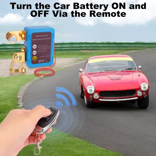 Remote Battery Disconnect Switch 12V 240A Battery Kill Switch for Auto RV ATV - Picture 8 of 9