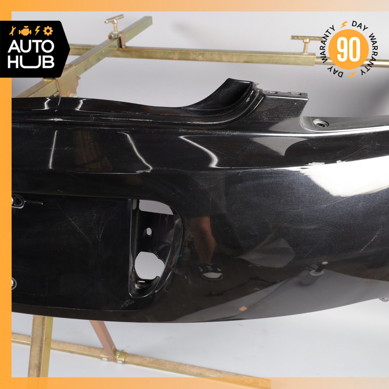 09-11 Bentley Continental GTC GT Rear Bumper Cover Assembly Black OEM 59k