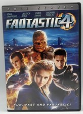 Fantastic Four DVD Full Screen Ioan Gruffudd Jessica Alba Chris Evans 2005