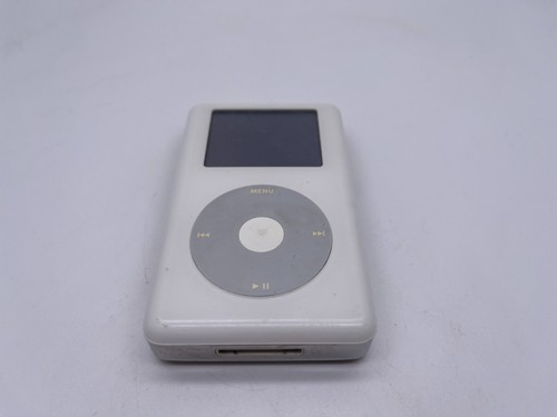 Apple iPod Classic 4th Generation White 40GB A1059 FULLY WORKING - Picture 3 of 8