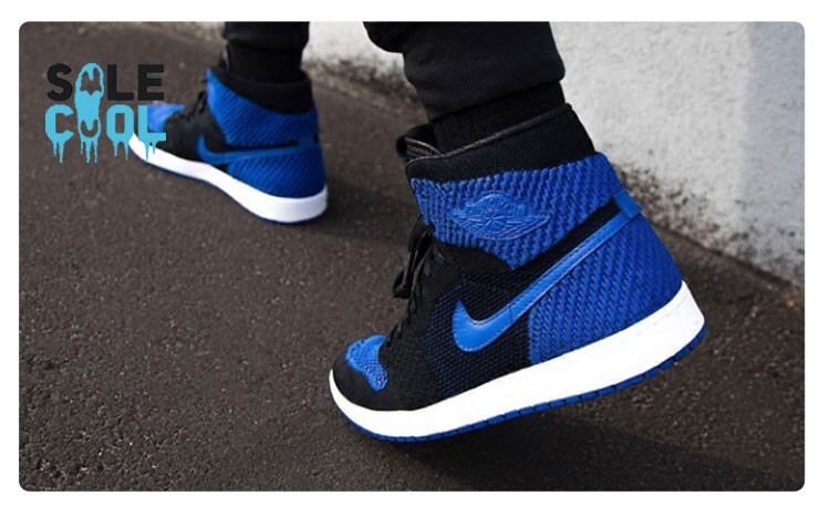 Nike Air Jordan 1 Retro High OG Flyknit Royal Men's Shoes 919704