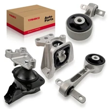 4PCS Engine Motor AND Trans Mount Set Fit For Honda Civic 1.8L 2006-2010 Manual