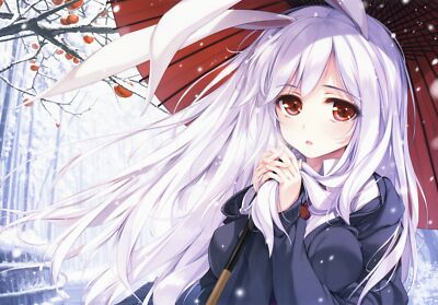 Anime touhou reisen udongein inaba girls blushing bunny Playmat Gaming Mat Desk