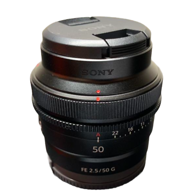New SONY FE 50mm f/2.5 G Lens E Mount (SEL50F25G) | eBay