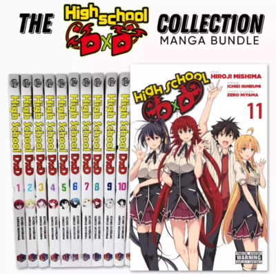 High School DxD Vol.1-11 by Ichiei Ishibumi English Version DHL