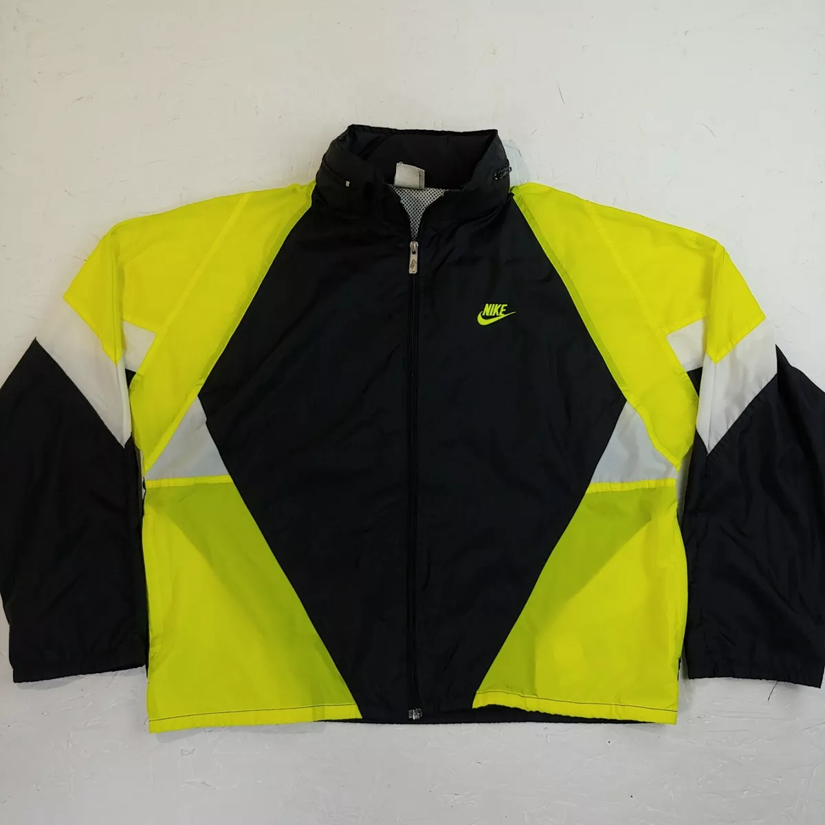 Neon yellow top nike jacket