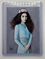 Lorde Limited Edition Artist Signed “Pop Icon” Trading Card 2/10