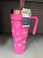Zak Barbie Emoji 40oz Tumbler With Handle And Straw