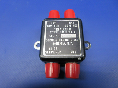 Beech 95-B55 Baron Dorne & Margolin VOR Triplexer P/N DMH23-1 (0225-1296)