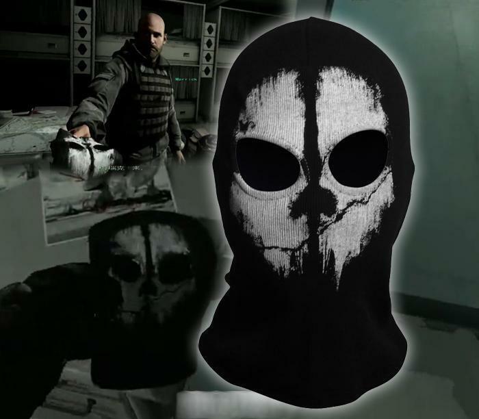 COD MW 2 Simon 'Ghost' Riley Skull Mask Balaclava Cosplay