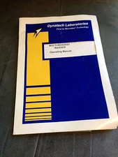 Dynatech Laboratories Multi-Reagent Washer Operating Manual