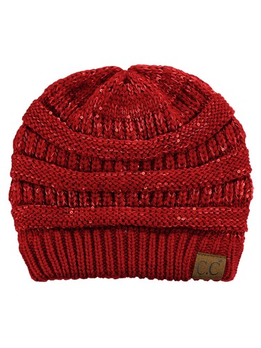 Hot item! CC Beanie New Women's Knit Slouchy Thick Cap Hat Unisex Solid Color - Picture 320 of 391