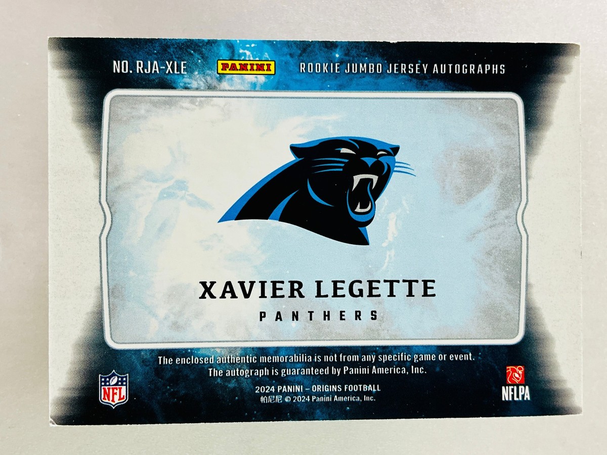 2024 Panini Origins - Rookie Jumbo Jersey Autographs Xavier
