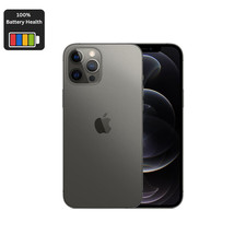 Apple iPhone 12 Pro Max 128GB Graphite - Unlocked - 100% Battery Health - Good