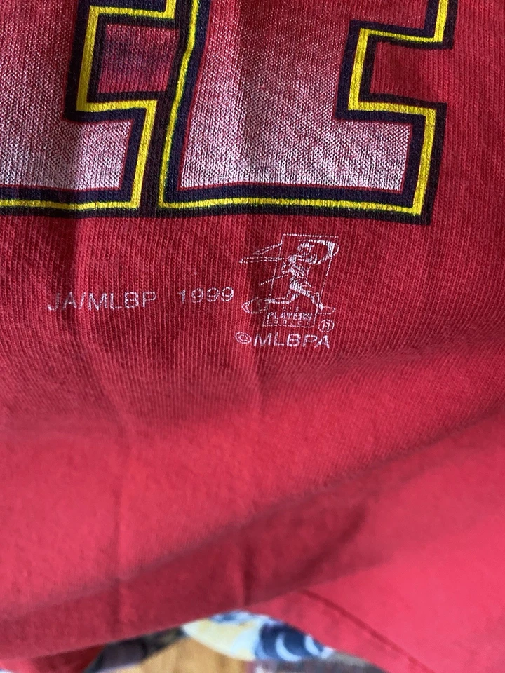 1999 St. Louis Cardinals Wille McGee T-Shirt Men’s XL Excellent Condition - Image 3 of 4